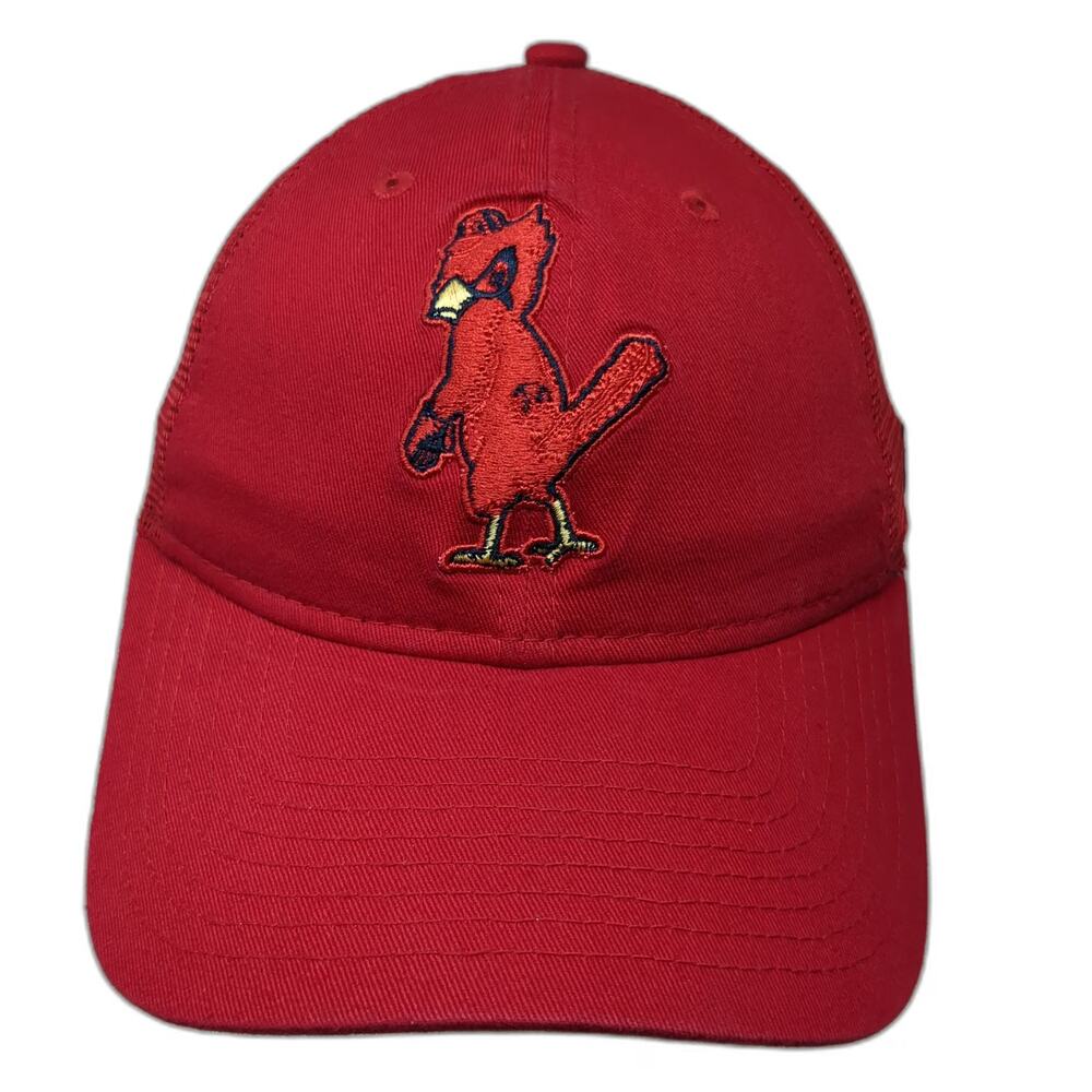 New Era St. Louis Cardinals MLB Baseball Cap Red One Size Mesh Back 9TWENTY Hat